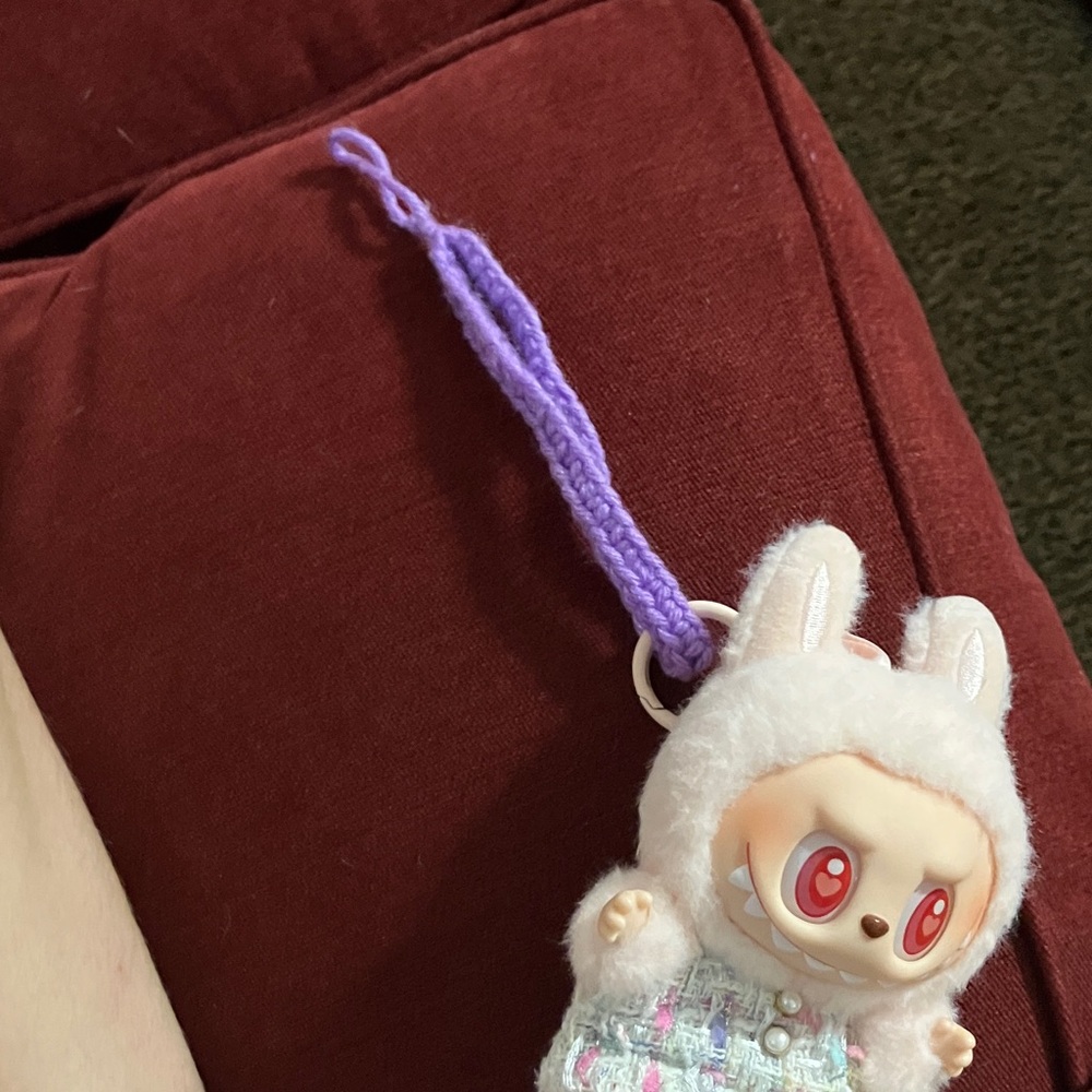Hand crochet strap